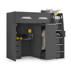 Pegasus Single High Sleeper Bed Frame -Julian Bowen 30816284 alt01