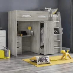 Pegasus Single High Sleeper Bed Frame