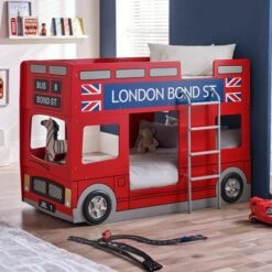 London Bus Children's Bunk Bed