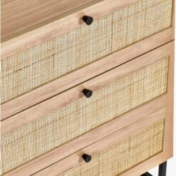 Hollis 3 Drawer Chest, Oak -Julian Bowen 30857454 alt04