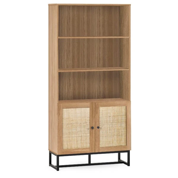 Hollis Tall Bookcase, Oak 4 Hollis Tall Bookcase, Oak - Image 2