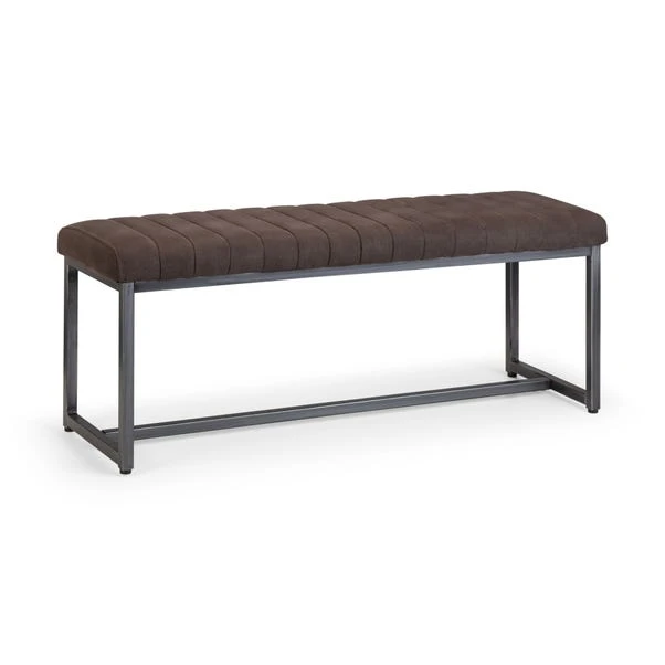 Brooklyn Dining Bench, Suede 4 Brooklyn Dining Bench, Suede - Image 2