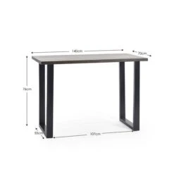 Brooklyn 2 Seater Bar Table -Julian Bowen 30914188 alt05