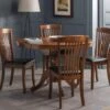 Canterbury 4 Seater Round To Oval Dining Table 2 Canterbury 4 Seater Round To Oval Dining Table -Julian Bowen 30914191