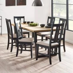 Hilton Set Of 2 Dining Chairs, Rubberwood -Julian Bowen 30914210 alt07