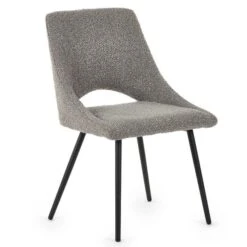 Iris Set Of 2 Dining Chairs, Boucle -Julian Bowen 30914220 alt02
