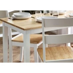 Linwood 4 Seater Dining Table -Julian Bowen 30914223 alt06