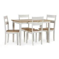 Linwood 4 Seater Dining Table -Julian Bowen 30914223 alt09