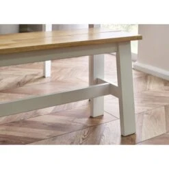 Linwood Small Dining Bench, Rubberwood 18 Linwood Small Dining Bench, Rubberwood -Julian Bowen 30914224 alt07