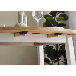 Linwood 2-4 Seater Round Drop Leaf Dining Table -Julian Bowen 30914225 alt07