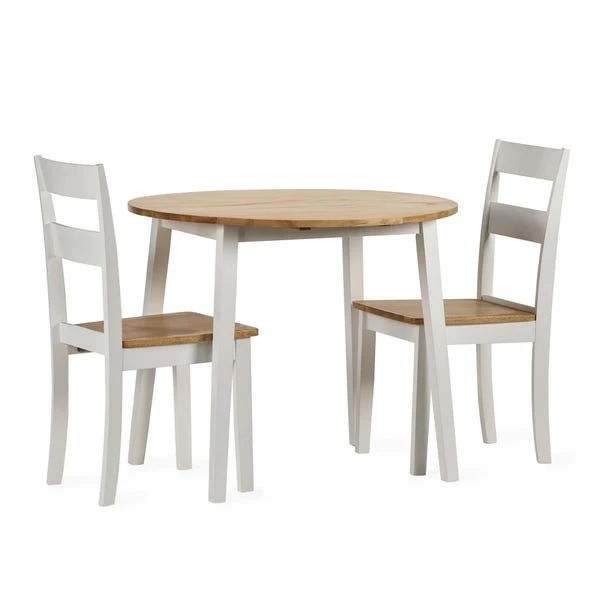 Lindwood Set Of 2 Dining Chairs, Rubberwood 9 Lindwood Set Of 2 Dining Chairs, Rubberwood - Image 7