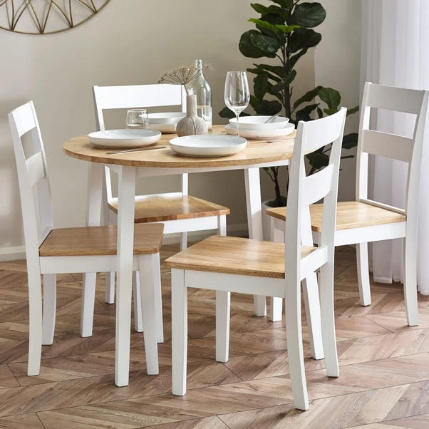 Lindwood Set Of 2 Dining Chairs, Rubberwood 11 Lindwood Set Of 2 Dining Chairs, Rubberwood - Image 9