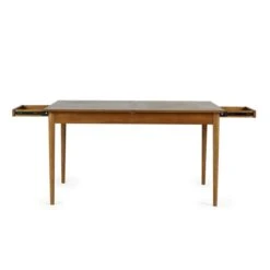 Lowry 4-6 Seater Extendable Dining Table With 2 Drawers -Julian Bowen 30914228 alt04