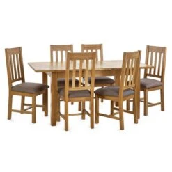 Mallory 4-6 Seater Extendable Dining Table -Julian Bowen 30914231 alt05