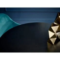 Nero 4 Seater Round Dining Table, 80cm -Julian Bowen 30914243 alt02