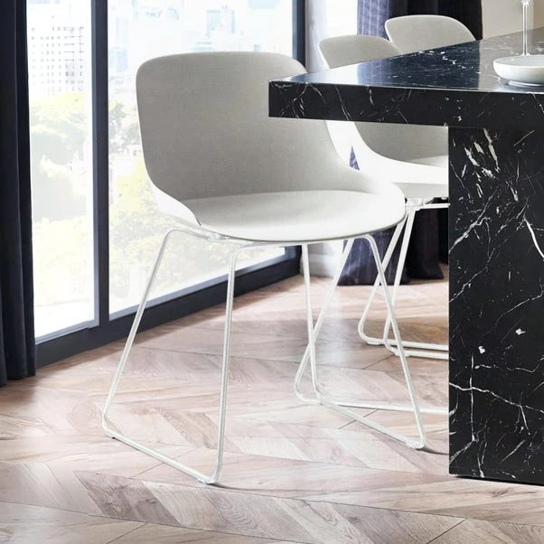 Rocco Set Of 2 Dining Chairs, Metal 14 Rocco Set Of 2 Dining Chairs, Metal - Image 12