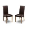 Cuba Set Of 2 Dining Chairs -Julian Bowen 30915546