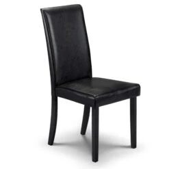 Hudson Set Of 2 Dining Chairs, Faux Leather -Julian Bowen 30915549 alt02