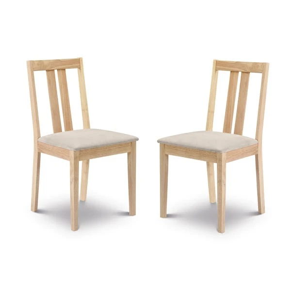 Rufford Set Of 2 Rufford Dining Chairs, Faux Suede 5 Rufford Set Of 2 Rufford Dining Chairs, Faux Suede - Image 3