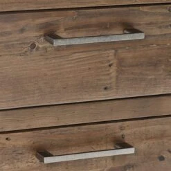 Homer 3 Drawer Bedside Table, Pine -Julian Bowen 30921073 alt06