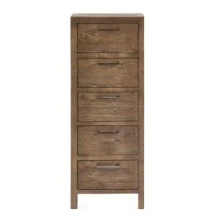 Homer 5 Drawer Tallboy, Pine -Julian Bowen 30921075 alt03