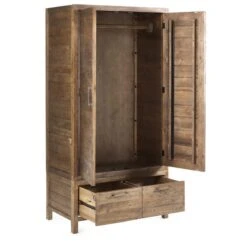 Homer 2 Door Wardrobe, Pine -Julian Bowen 30921183 alt02