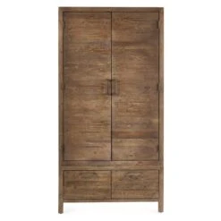 Homer 2 Door Wardrobe, Pine -Julian Bowen 30921183 alt03