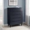 Cecil 5 Drawer Chest, Anthracite