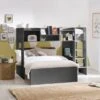 Owen Midsleeper Bed Frame With Underbed Trundle