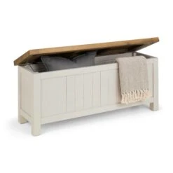 Caleb Wooden Storage Bench -Julian Bowen 30983963 alt03